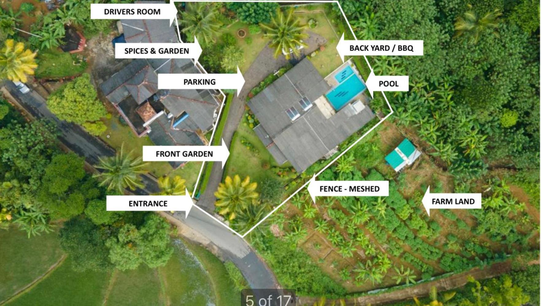 Surveyor'S Residence Bungalow Kandy Exteriör bild